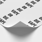 Grappig kerstdamp of dampdamp cadeaupapier (Hoek)