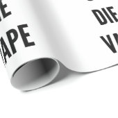 Grappig kerstdamp of dampdamp cadeaupapier (Rol Hoek)