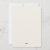 Grappig Kerstdiner Feest Groen en Rood Feestdagenkaart (Achterkant)