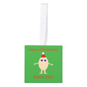 Grappig kerstei, aangepast Ornament (Voorkant)