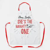 Grappig kerstfeest 2020 Beste kerstman Schort (Voorkant)