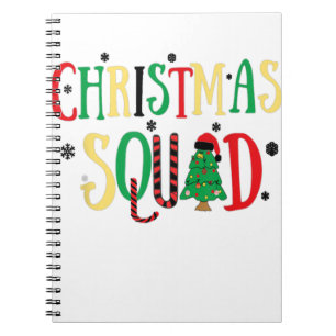 Grappig kerstfeest 2022 op het Plein van de Famili Notitieboek