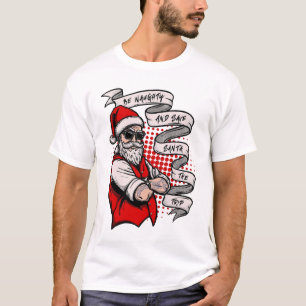 Grappig kerstfeest als feestdag t-shirt