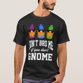 Grappig kerstfeest, breng me niet als je niet gaat t-shirt