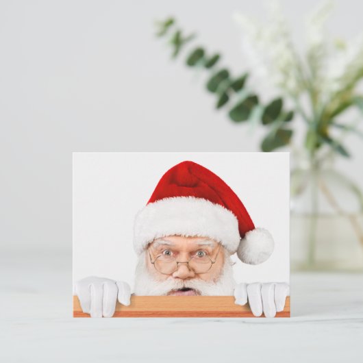 Grappig Kerstfeest Briefkaart (Staand voorkant)