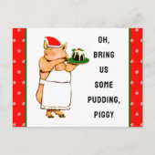 Grappig kerstfeest briefkaart (Voorkant)