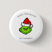Grappig kerstfeest Button (Voorkant)