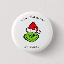 Grappig kerstfeest Button