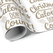 Grappig kerstfeest cadeaupapier (Rol Hoek)