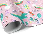 Grappig kerstfeest cadeaupapier (Rol Hoek)