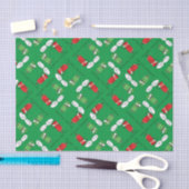 Grappig kerstfeest Cartoon Kokerspecerijen Tissuepapier (Craft)