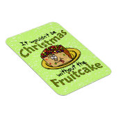 Grappig kerstfeest Cartoon Magneet (Rechterzijde)