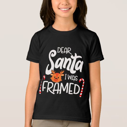 Grappig kerstfeest dat ik in het leven werd geroep Tri-Blend shirt (Voorkant)