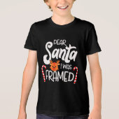 Grappig kerstfeest dat ik in het leven werd geroep Tri-Blend shirt (Voorkant)