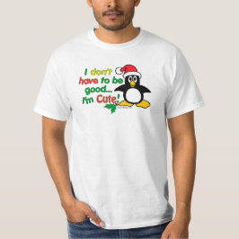 Grappig kerstfeest dat ik niet goed hoef te zijn.  t-shirt