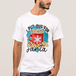 Grappig kerstfeest dat ik voor de kerstman heb uit t-shirt