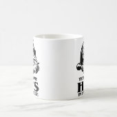 Grappig kerstfeest Er zijn een paar hos in dit Hui Koffiemok (Center)