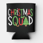 Grappig kerstfeest Familie Holiday Blikjeskoeler (Voorkant)