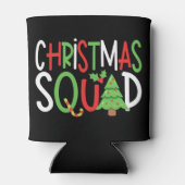 Grappig kerstfeest Familie Holiday Blikjeskoeler (Achterkant)