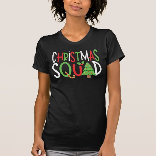 Grappig kerstfeest Familie Holiday T-shirt (Voorkant)
