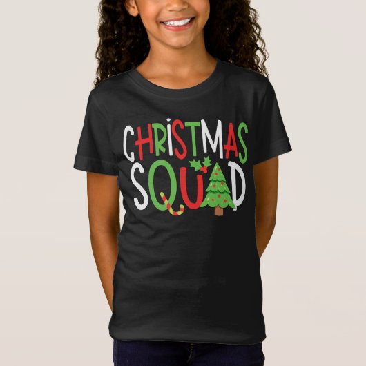 Grappig kerstfeest Familie Holiday T-shirt (Voorkant)
