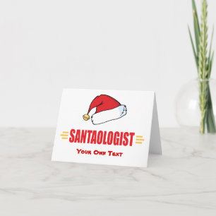 Grappig kerstfeest feestdagen kaart