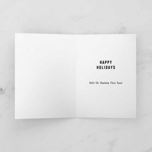 grappig kerstfeest feestdagen kaart (Binnen)