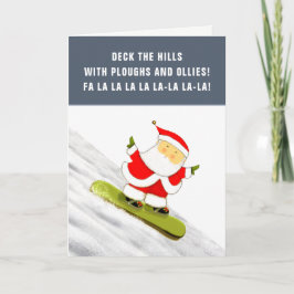 grappig kerstfeest feestdagen kaart