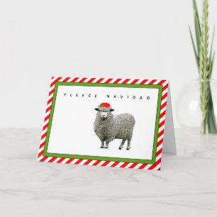 Grappig kerstfeest feestdagen kaart