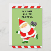 Grappig kerstfeest feestdagenkaart (Voorkant)