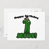 Grappig kerstfeest feestdagenkaart (Voorkant / Achterkant)