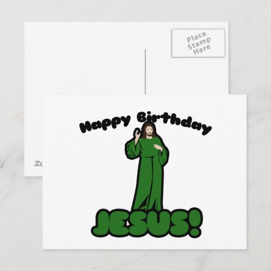 Grappig kerstfeest feestdagenkaart (Voorkant / Achterkant)