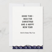 grappig kerstfeest feestdagenkaart (Achterkant)