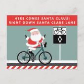 Grappig kerstfeest feestdagenkaart (Voorkant)