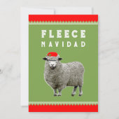 Grappig kerstfeest feestdagenkaart (Voorkant)