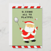 Grappig kerstfeest feestdagenkaart (Voorkant)