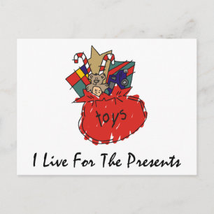 Grappig kerstfeest feestdagenkaart