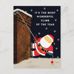 Grappig kerstfeest feestdagenkaart