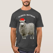 Grappig kerstfeest Feliz Navidad T-Shirt (Voorkant)