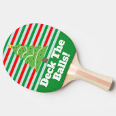 Grappig kerstfeest, gefun decibel de zalen tafeltennisbatje (Zijkant)