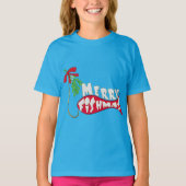 Grappig kerstfeest Gevist - Merry Fishmas T-shirt (Voorkant)