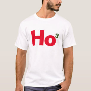 Grappig kerstfeest Ho Ho Ho T Shirt