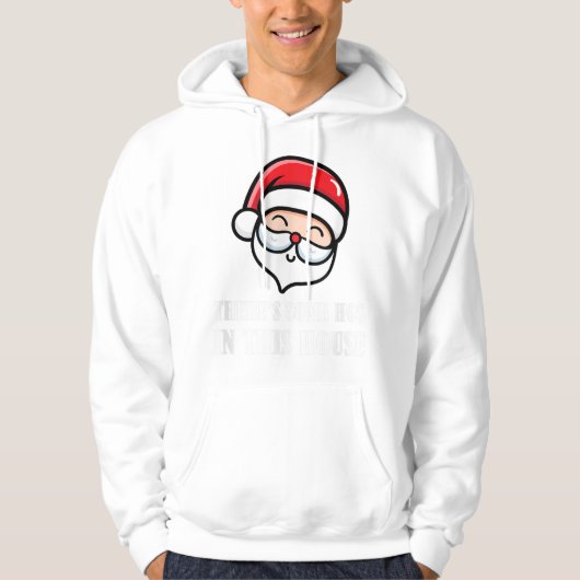 Grappig kerstfeest hoodie (Voorkant)