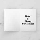 Grappig kerstfeest Humor Wenskaart "Spectickles" Feestdagen Kaart (Binnen)