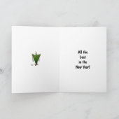 Grappig kerstfeest Humor Wenskaart "Spectickles" Feestdagen Kaart (Binnen)