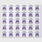 Grappig Kerstfeest: IK VIND ZE ECHT DIK EN KRUIDIG Cadeaupapier (Vlak)