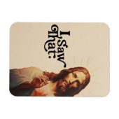 Grappig kerstfeest, ik zag dat Jezus, dat zag ik Magneet (Horizontaal)