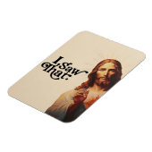 Grappig kerstfeest, ik zag dat Jezus, dat zag ik Magneet (Linkerzijde)