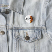 Grappig kerstfeest, ik zag dat Jezus, ik zag dat Ronde Button 3,2 Cm (In situ)