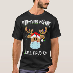 Grappig kerstfeest in juli rapport van medio jaar  t-shirt